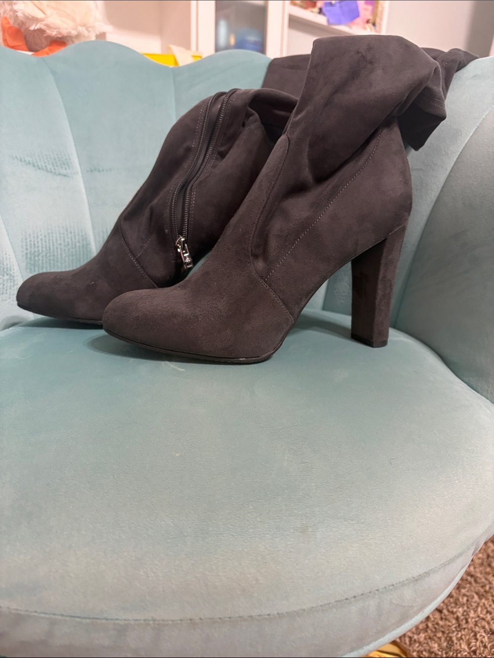 🖤 BLACK SAM EDELMAN KNEE HIGH BOOTS